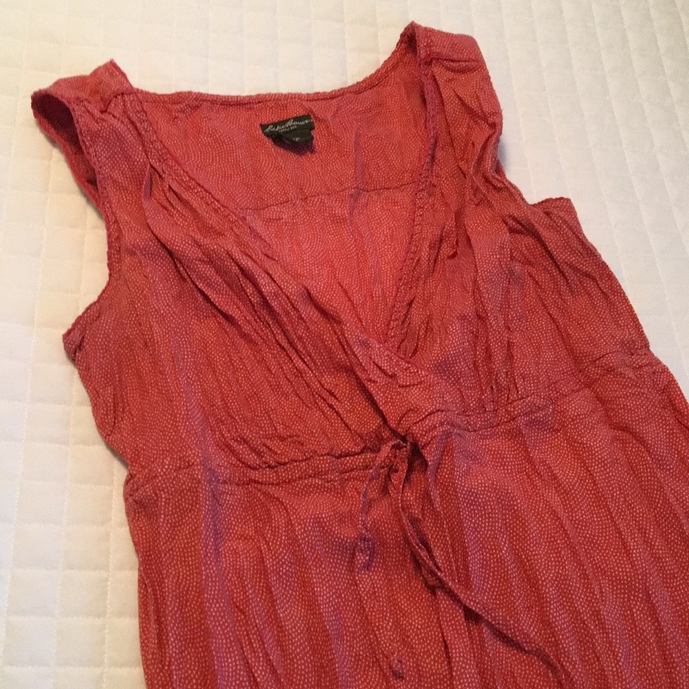 Eddie Bauer Crinkle Cotton Dress